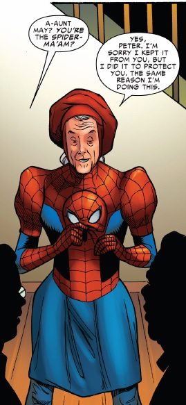 Every Spider-Man ever.  They weren't kidding around.
