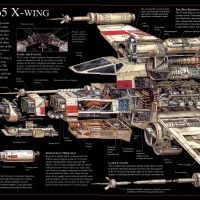 This Detailed X-Wing Engineering Schematic Will Make You So Happy